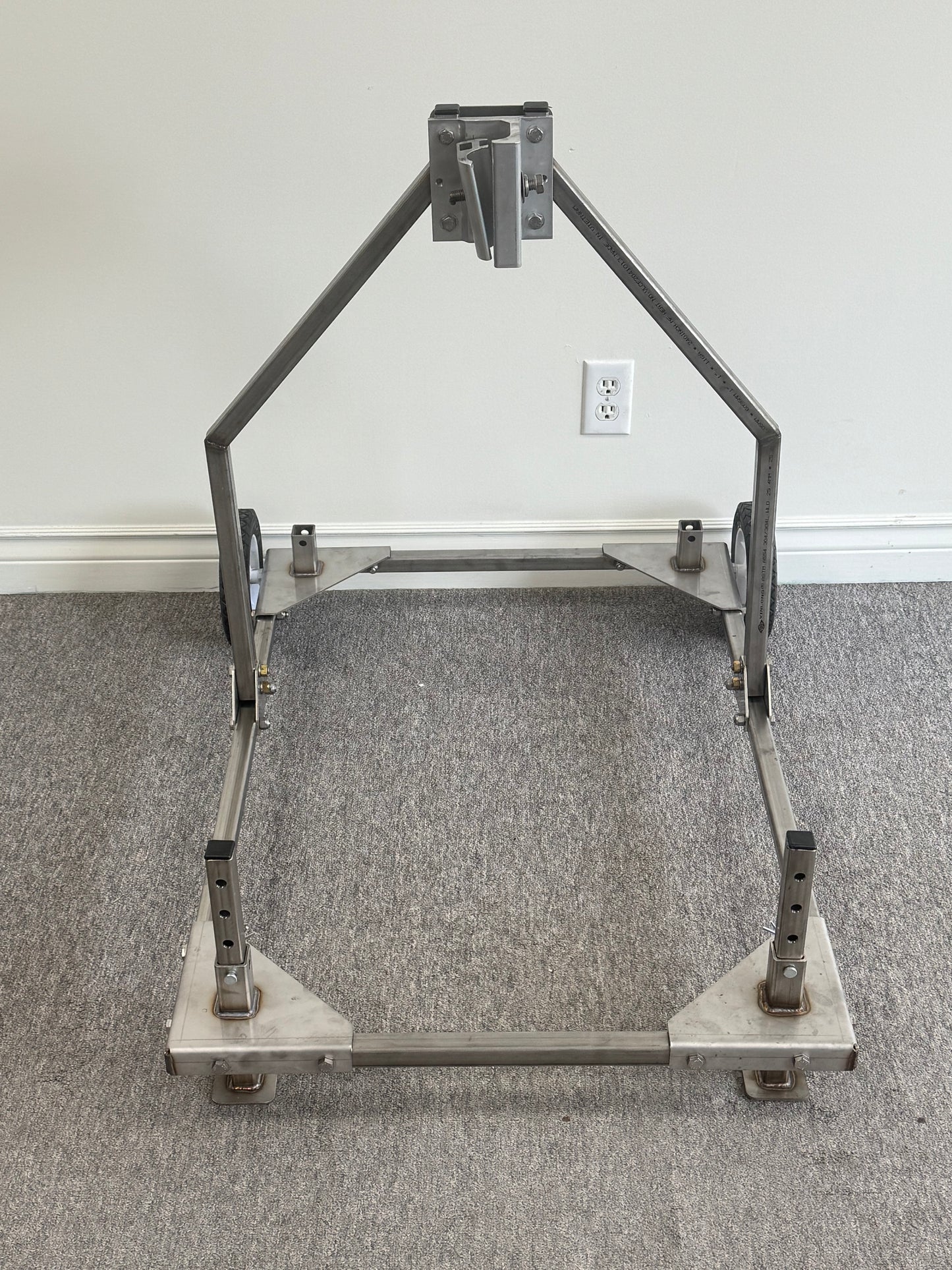 Blower/ Thruster Stainless Steel Universal Moveable stand