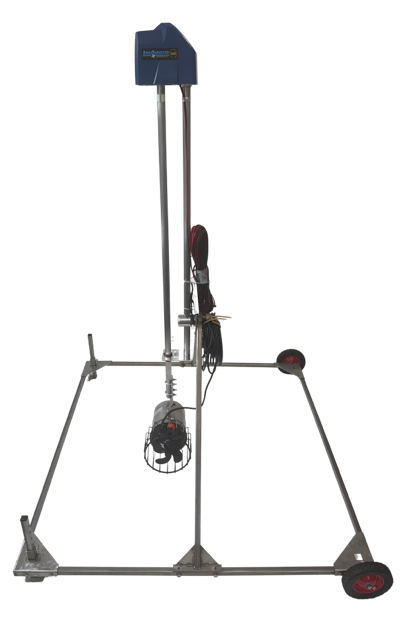 Aqua Thruster 360 Oscillator & Kasco 1 HP Deicer/Thruster With Stainless Steel Moveable Stand